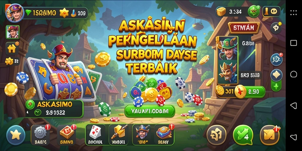 Screenshot gameplay menarik dari <strong>ASKASINO</strong> dengan banyak strategi yang terlibat.