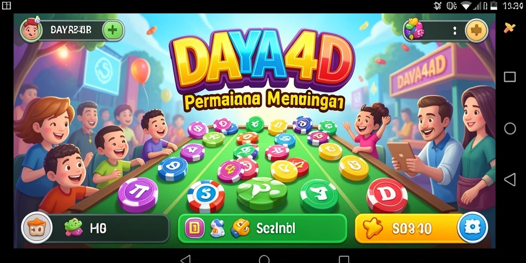 Tampilan seru gameplay DAYA4D yang menyenangkan.