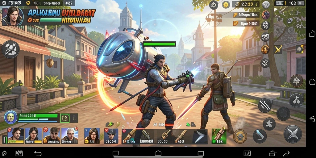 Tampilan antarmuka FB168 yang modern dan fungsional.