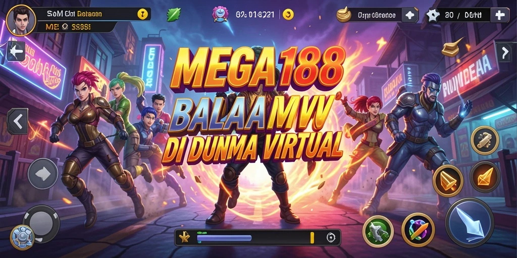 Gameplay balap seru di MEGA188 dengan berbagai kendaraan.