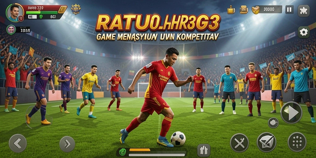 Tangkapan layar menunjukkan aksi seru dalam RATU303.