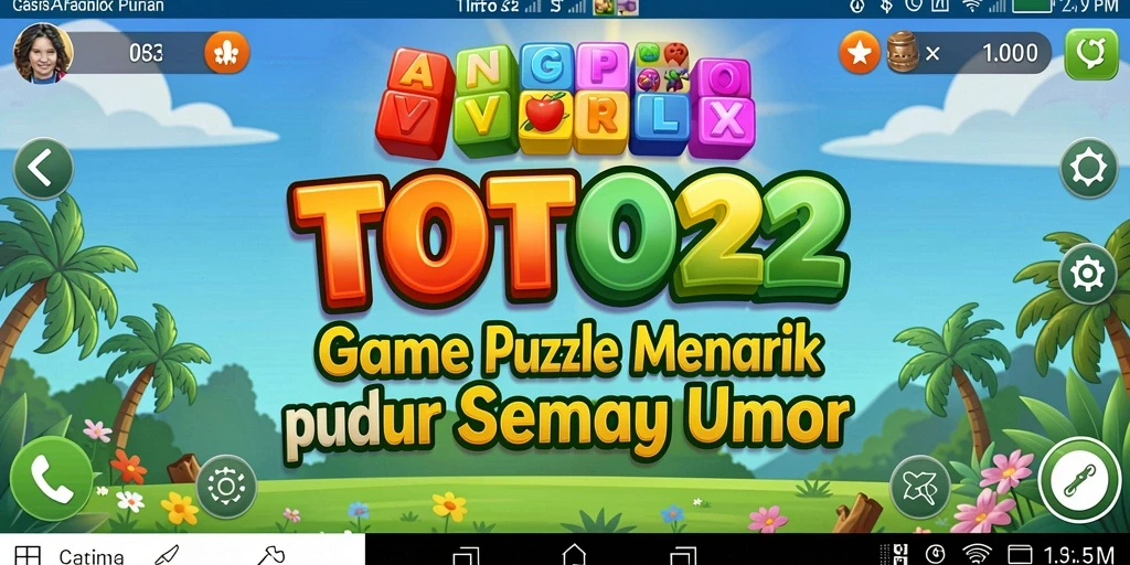 Tampilan gameplay TOTO22 yang menarik saat menyelesaikan puzzle.
